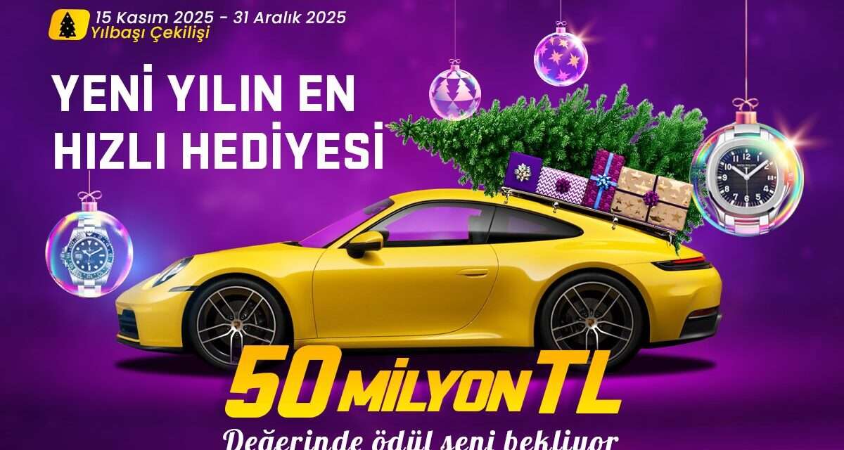 TrBet Yılbaşı Çekilişi ile Porsche Carrera 911 S Kazan