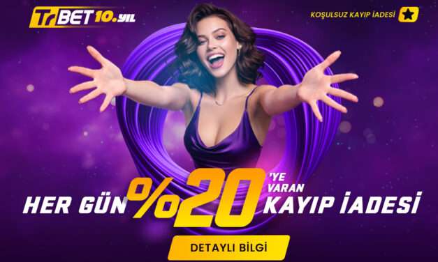 TrBet’ten Her Gün %20’ye Varan Kayıp Bonusu