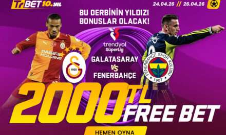 Risk Yok, Heyecan Çok: Dev Maça Özel 2.000 TL Free Bet