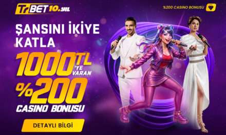 1.000 TL’ye Kadar Dev Destek: TrBet Casino Bonusu