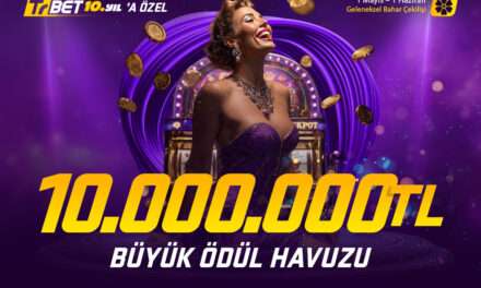 10. Yıla Özel 10 Milyon TL Büyük Ödül Havuzu Sizi Bekliyor