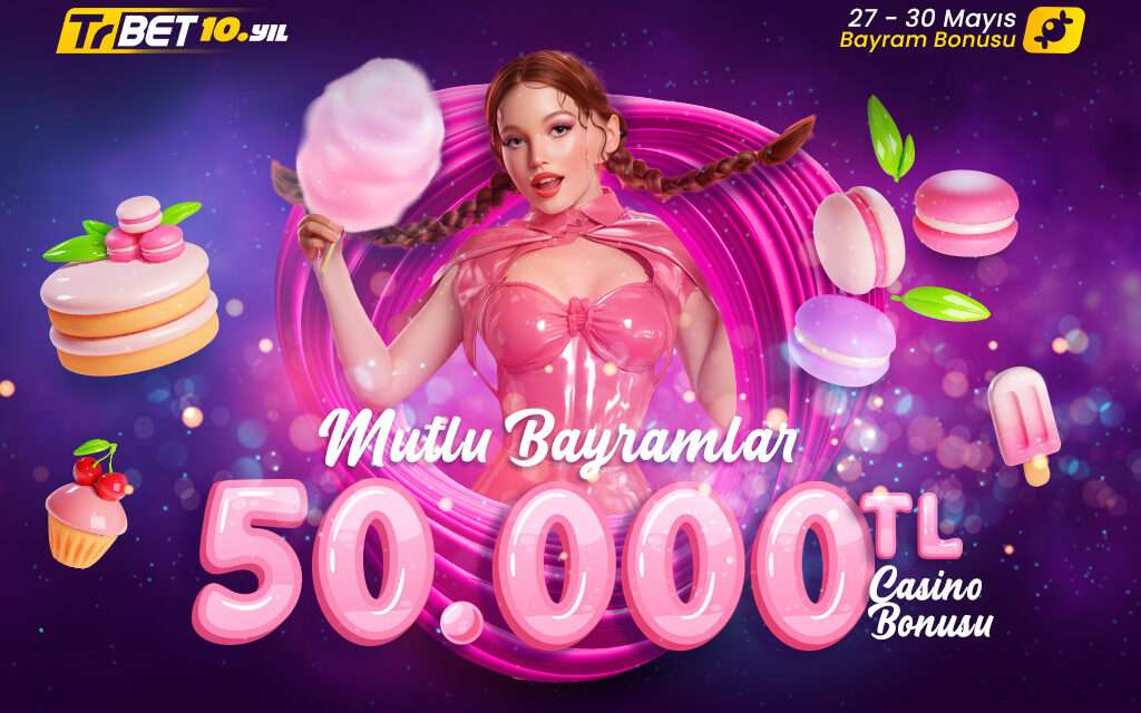 TrBet’te Tek Tıkla 50.000 TL Casino Bakiyesi Kazanın!