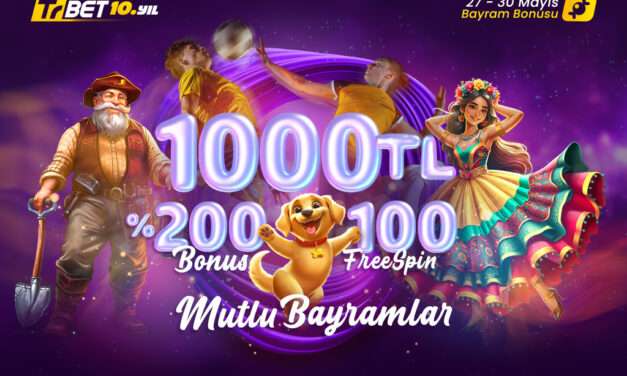 TrBet Bayram Özel %200 Bonusu Başladı!