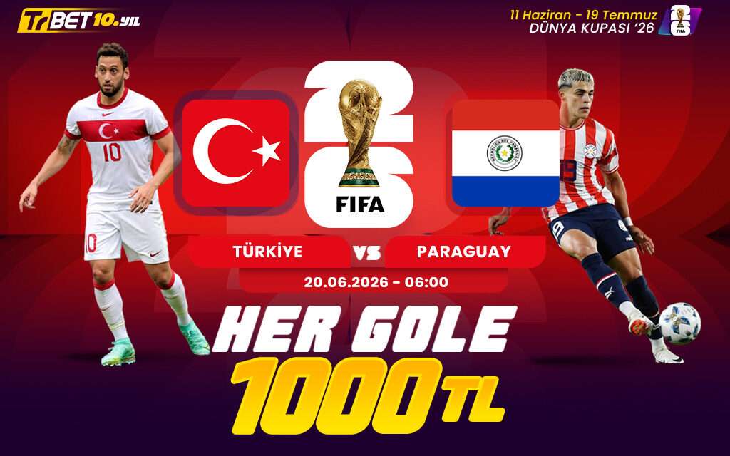 TrBet Türkiye-Paraguay Kampanyası: Bizim Çocuklar Atsın, Kasanız 5.000 TL’ye Dolsun