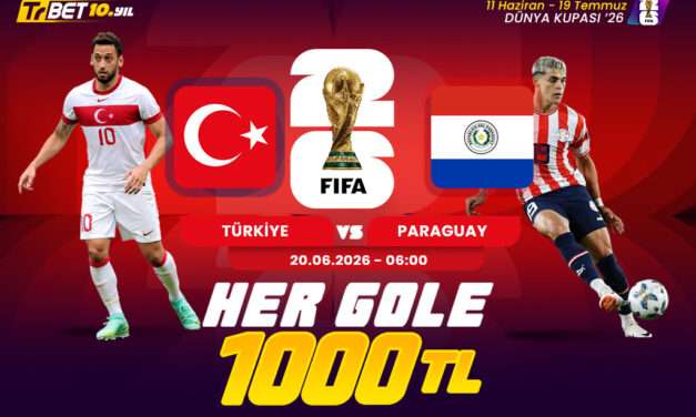TrBet Türkiye-Paraguay Kampanyası: Bizim Çocuklar Atsın, Kasanız 5.000 TL’ye Dolsun