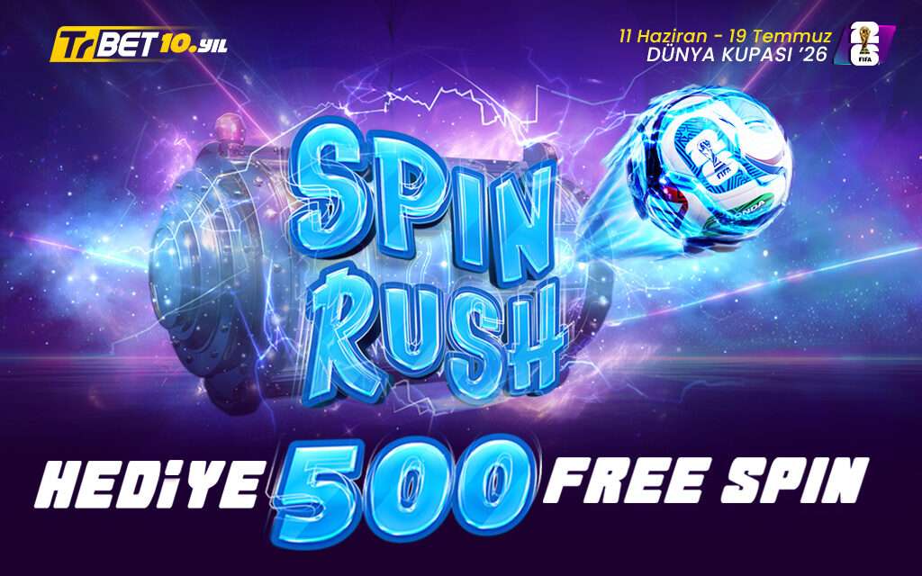 Kuponunuz Katlandıkça Spinler Çoğalıyor: TrBet Spin Rush ile Slot Dünyasını Sallayın!